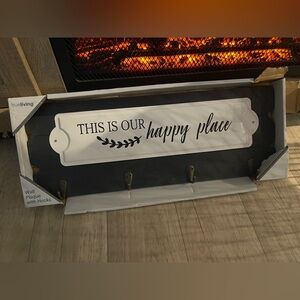 True living NWT this is our happy place hanging frame quote